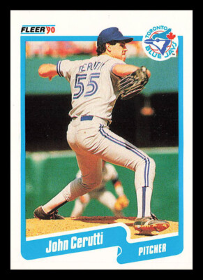 John Cerutti #78 1990 Fleer Toronto Blue Jays