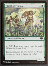 MTG Card - 1x Priest of Titania - Commander 2014: The List - NM - Magic #210