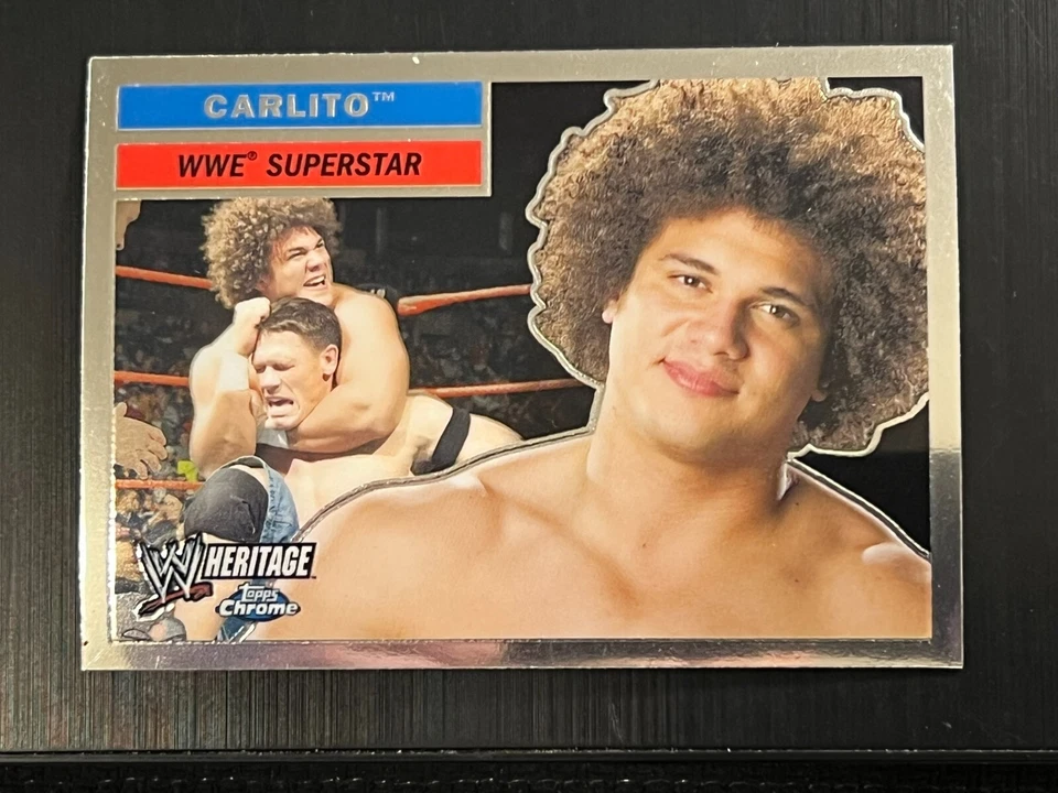 2006 Topps Heritage Chrome WWE - Image 3 of 4