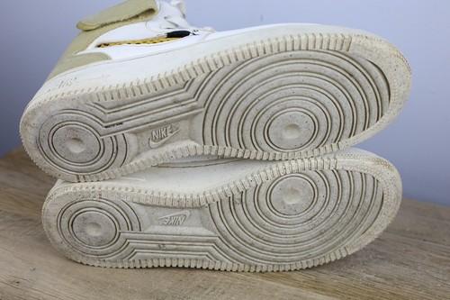 Size 9 - Nike Air Force 1 '07 LV8 Next Nature Mid Sun Club - White Shark's Fin - Picture 14 of 16