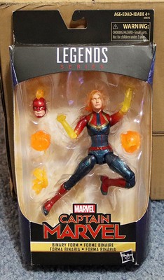 Marvel Legends Captain Marvel Binary Version MCU New Movie Brie Larson