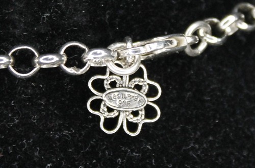 DGS Turkey Turquoise Sterling Silver 925 - 20" Necklace - Picture 2 of 2