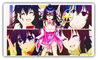 F3587 Netoge No Yome Wa Onnanoko Ja Nai To Omotta Tamaki Ako Anime Ccg Playmat Ebay