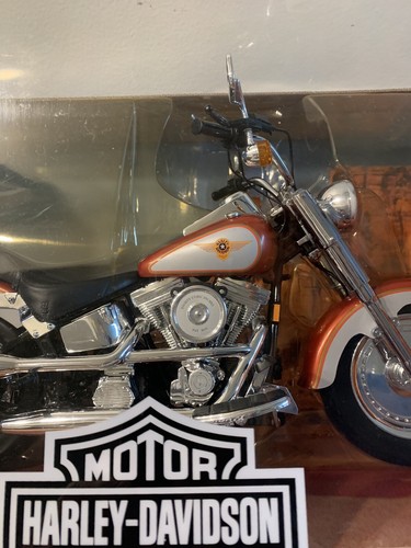 Moto Barbie Harley Davidson Fatboy vintage 26132 Mattel