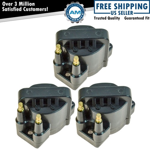 Ignition Coil Pack Kit Set of 3 For Chevrolet Buick Cadillac Pontiac