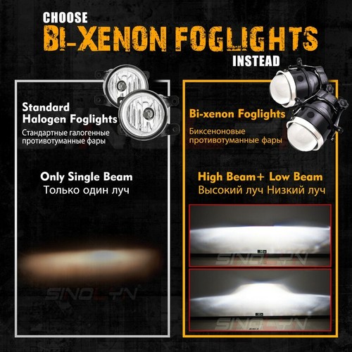 Fog Light Tuning For Subaru Forester/BRZ/WRX/Legacy/Outback 3.0'' Blue Lens H11 - Picture 4 of 14