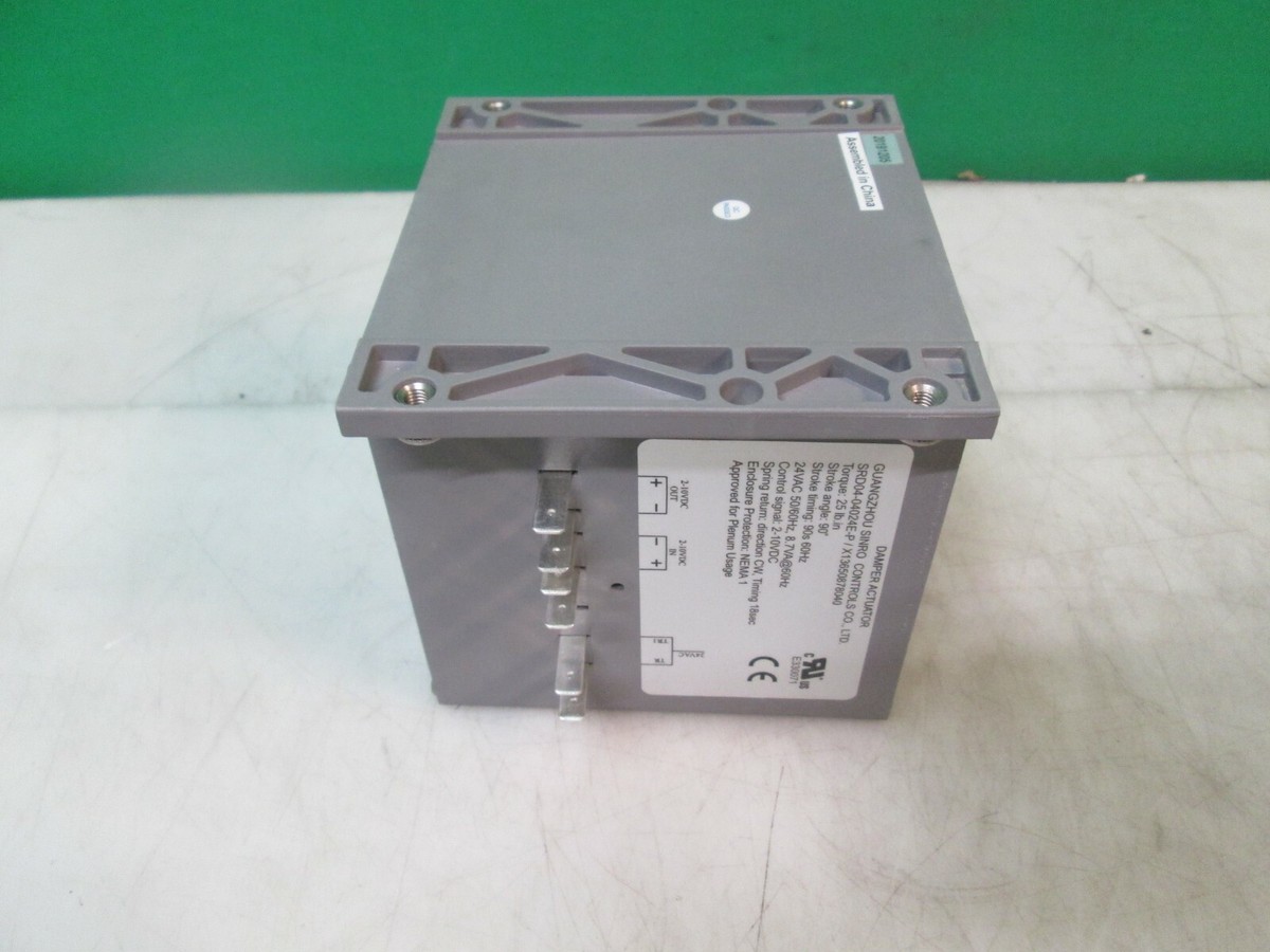 Trane SRD04-04024E-P Damper Actuator X13650878040 MOD01301 Trane SRD04-04024E-P Damper Actuator X13650878040 MOD01301