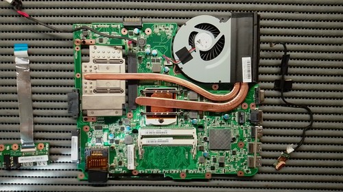 PLACA BASE ASUS N55S N55SF REV 2.0 INTEL i7 SIN TARJETA GRAFICA. FUNCIONA BIEN. - Imagen 2 de 12