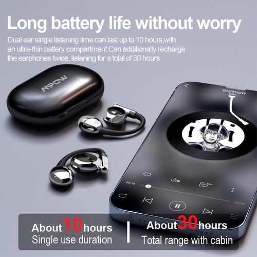 MPOW Wireless Earbuds Bluetooth Headphone Sport Bluetooth 5.3 Earbud HiFi Stereo - Picture 7 of 24