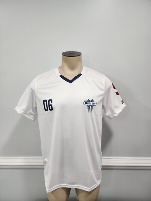 NEW Angels Envy Whiskey Bourbon Jersey Shirt Red White Blue Mens Sz S Unisex USA