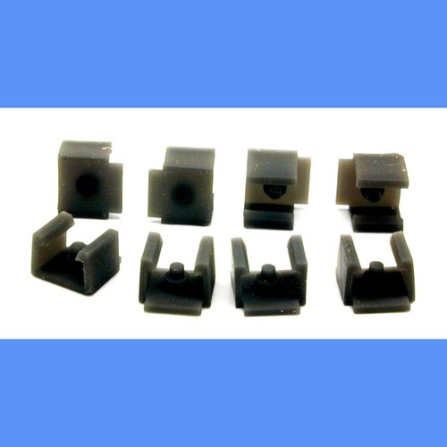 COUPLER COVERS (8)  ATHEARN 90606 BLUE BOX  HO SCALE RESIN REPLACEMENTS