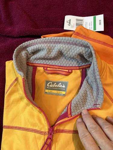 Cabela Women’s Northbend Jacket Orange Zest Womens Large - Picture 3 of 7