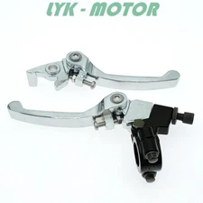 7/8" FOLDING BRAKE CLUTCH LEVER SET SDG SSR 70 110 107 125 PIT BIKE Dirt Bike