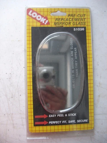 NOS MOTORMITE Taiwan R SIDE MIRROR GLASS #51040 1971-80 Various FORD 