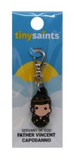 Tiny Saints Servant of God Father Vincent Capodanno CHARM NEW BackpackPurseGifts