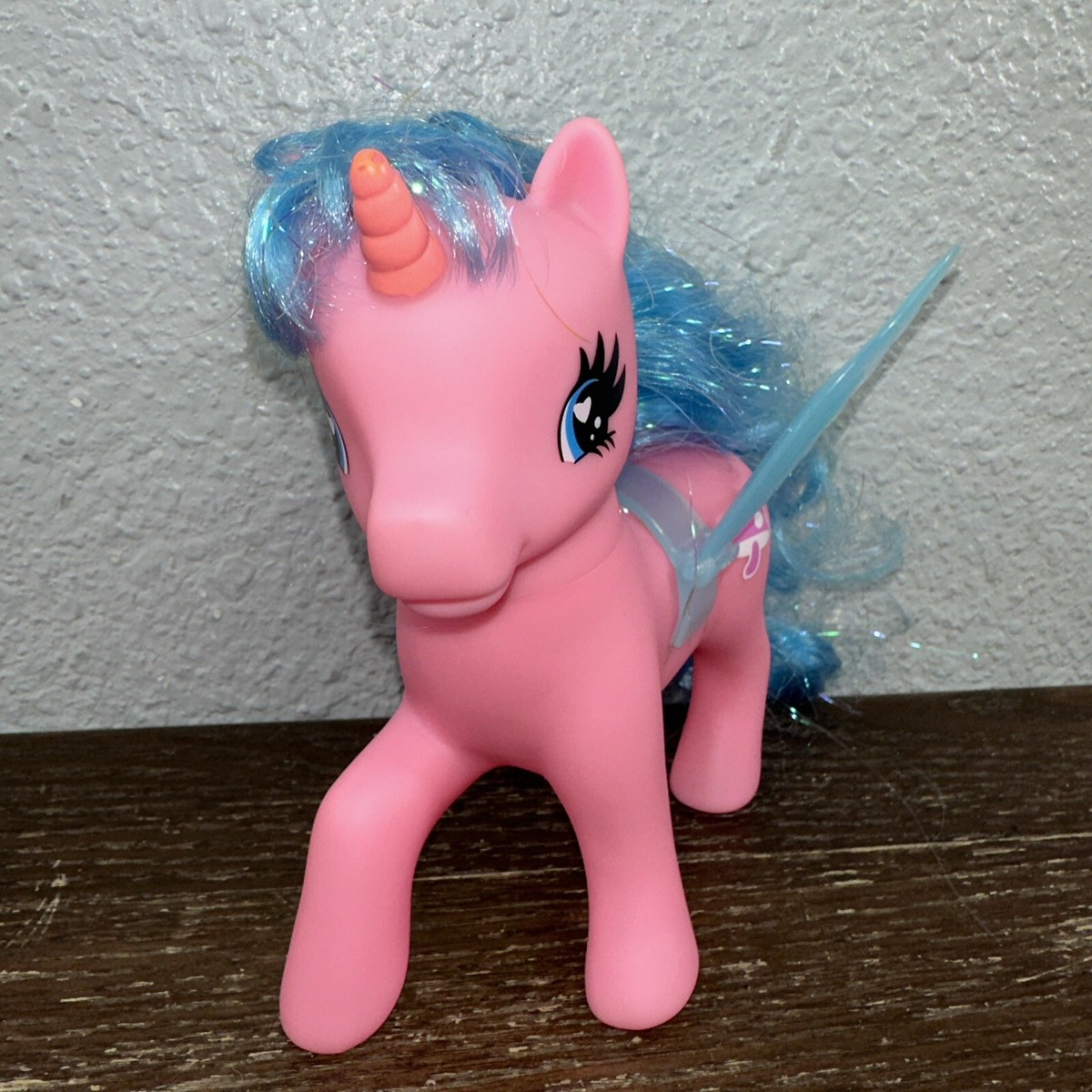 My Little Pony Alicorn With Mushroom Cutie Mark Blue Wings