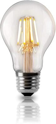 8 Watt LED Leuchtmittel Glühbirne Lampe E27 Filament 3000K E27001 Trango 