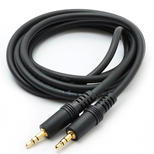 Headphone Aux Cable Audio Lead 3.5mm Male Jack to Jack Stereo PC Car