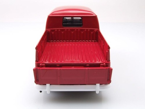 VW T1 Bus Jaron Plataforma Coche a Escala Rojo 1:24 MotorMax - Imagen 6 de 8