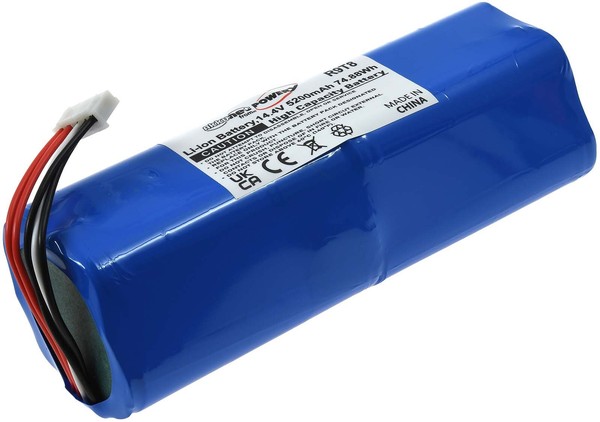 Akku FüR Saugroboter Ecovacs Deebot N8 Pro, N8 Pro+ 14,4V 5200Mah/75Wh Li-Ion Bl-image