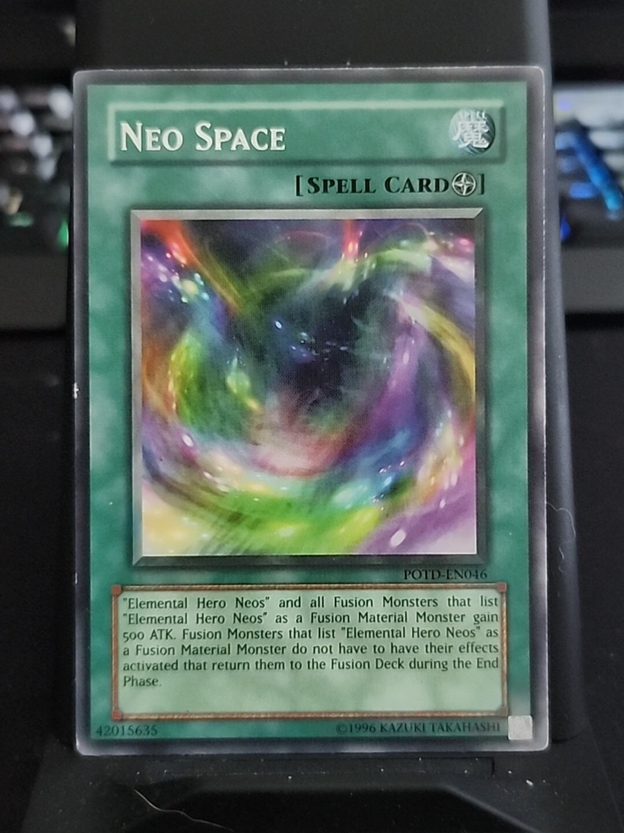 ネオスペース Neo Space - Rare Foil - Yugioh Spell Card - Vintage | eBay