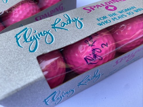 TOP FLITE FLYING LADY GOLF BALLS~ 3 BOXES / 3 BALLS EACH ~ TOTAL OF 9 BALLS~ NEW - Picture 2 of 3