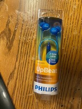 Philips UpBeat In-ear headphones SHE2405BL In-line Mic Blue