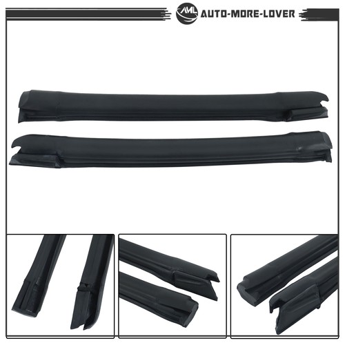For Ford Mustang Convertible 2001-2004 Front Center Rail Rubber Weatherstrip Kit - Picture 18 of 20