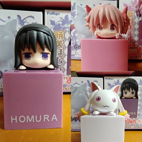 Anime Puella Magi Madoka Magica Akemi Homura QB Figura Modelo Muñeca Juguetes Regalo 9cm - Imagen 1 de 13
