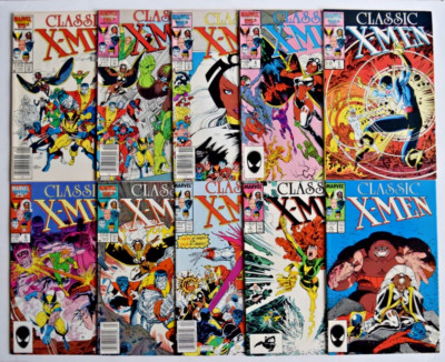 X-MEN CLASSIC (1986) 103 ISSUE COMIC RUN #1-110 MARVEL COMICS | eBay