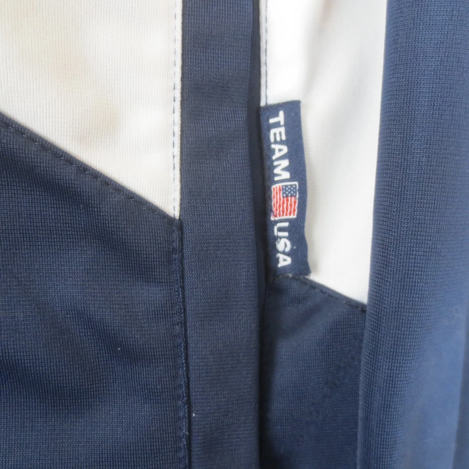 Team USA Team Apparel Chaqueta de Pista Hombre XXL Rojo Blanco Azul Poliéster Cremallera Juegos Olímpicos Foto 4 de 4