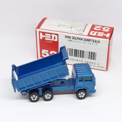 TOMICA 52 HINO DOLPHIN DUMP TRUCK 1/102 TOMY MADE IN JAPAN