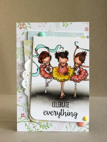 TINY TOWNIES-Stamping Bella Cling Mount Rubber Stamp-Stamping Craft-Townie Girls - Picture 185 of 190
