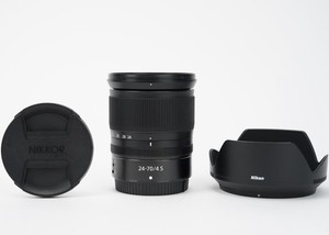 Nikon NIKKOR Z 24-70mm f/4 S Lens Z-Mount Wide-Angle Portrait-Length - FX Format