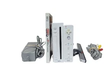 Nintendo Wii RVL-001 Console Bundle Controller Game Cords
