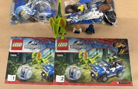 LEGO Jurassic World 75916 Dilophosaurus Ambush 2 Minifigures 248 Pieces No Box