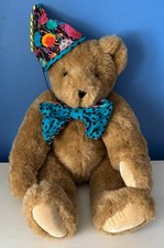 CHOOSE A VERMONT TEDDY BEAR-1994 BIRTHDAY, UNDATED GROOM OR BRIDE w/MFR TAG-READ