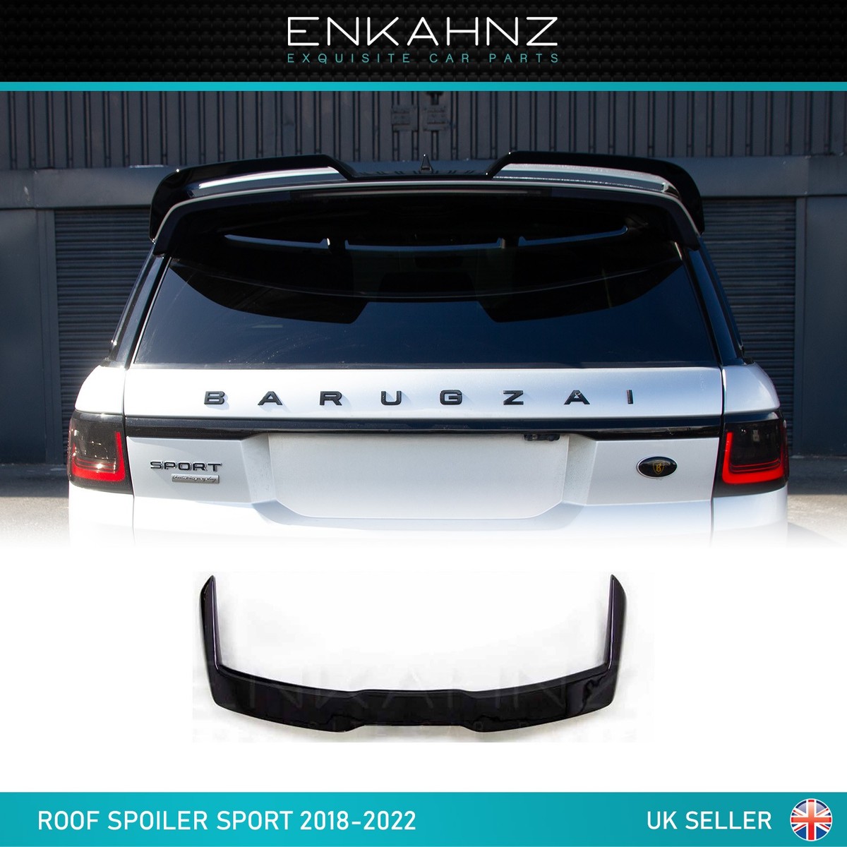 Range Rover Without Rear Spoiler Range Rover Sport 2013 2018 Accessory Gloss Black Rear Roof Spoiler For ...