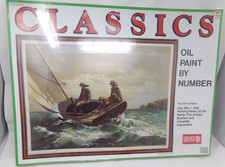 NIB/Sealed Craft House Paint by Number Classics Kit-Toilers Of The Sea-18 x 24"
