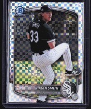 2025 Bowman Draft HAGEN SMITH Chrome X-Fractor Refractor RC SP #BDC-167