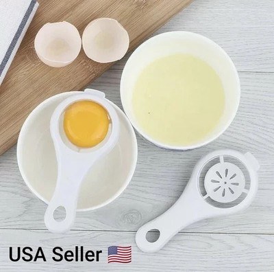 1 PC Egg Yolk Separator Protein Separation Divider Tool Food Grade Egg Tool New 