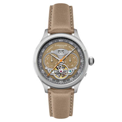Thomas Earnshaw Baron Stainless Steel 43mm Automatic Wristwatch ES-8187-06