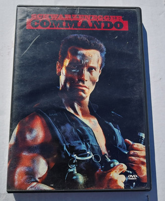 Commando (DVD, 1985) - complete! good condition