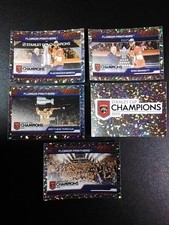 2025-26 Topps Stickers   Stanley Cup Champions Florida   Foil Lot of 5