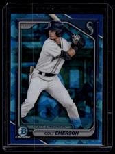 Colt Emerson 2024 Bowman Draft Chrome Sapphire Edition #BDC-15 Mariners