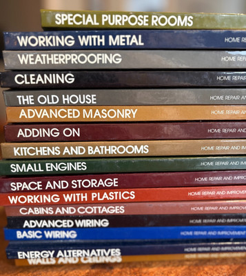 Time Life Home Repair And Improvement Books  - Choose Your Book - Vtg Hardcover