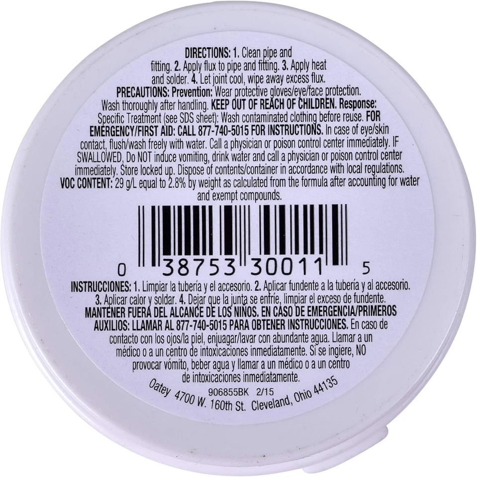 30011 Paste Flux, 1.7 Oz, Amber - Image 2 of 4