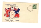 Australia 1950 1 1/2d QM on UNADDRESSED WIDE WORLD  FDC,cds MURRAYDALE Vic