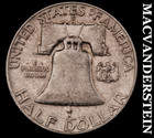 1963-D Silver Franklin Half Dollar - Scarce  Better Date  No Reserve  #M630 — photo 2