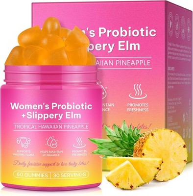 Probiotika Frauen Intimflora Gummibärchen Ananas Vaginal für gesunden Geruch